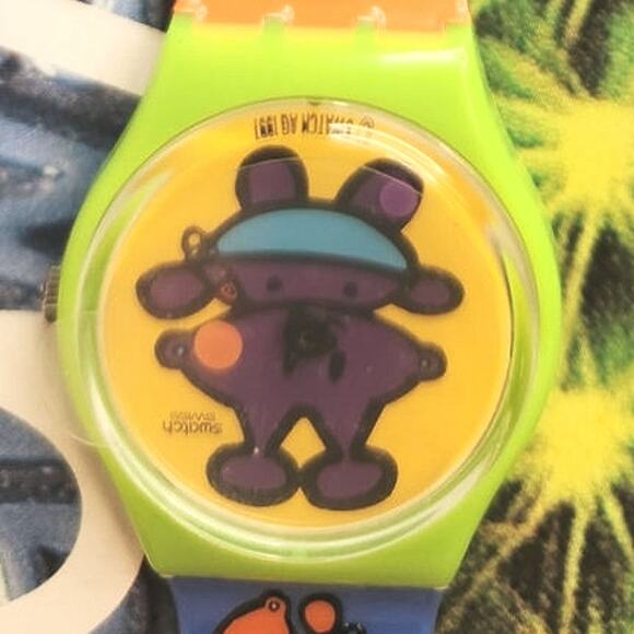 Swatch watch ALIEN BABY GG175 1998 Standard Gents Designed by Peter Marco - Picture 2 of 8